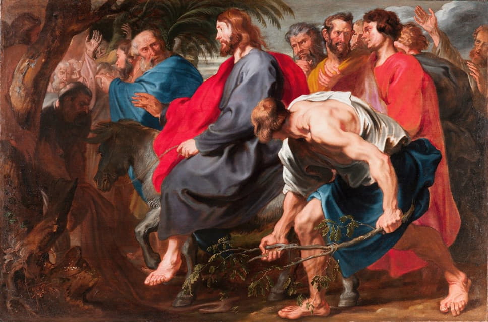 Anthony van Dyck - The Entry of Christ into Jerusalem