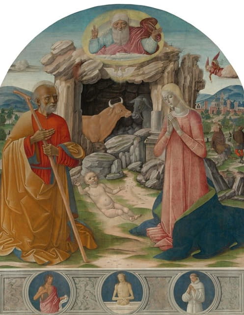 Benvenuto di Giovanni - The Nativity