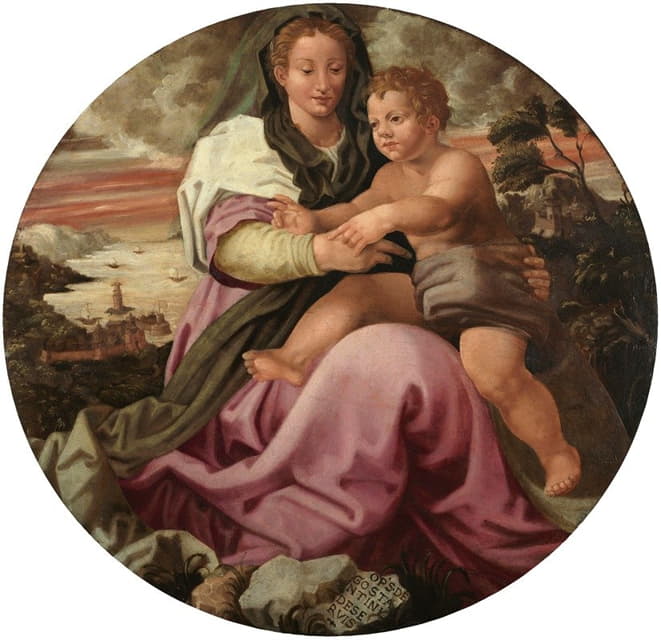 Constantini de Servi - Virgin And Child