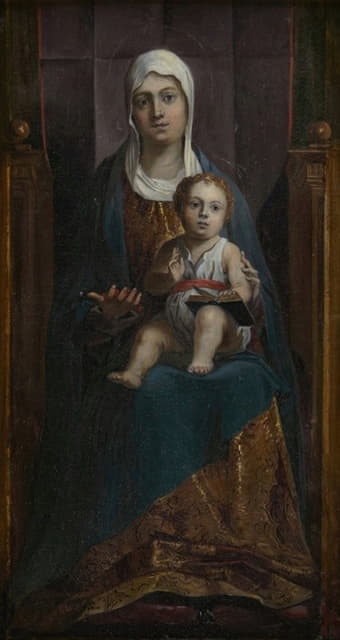 David Teniers The Younger - Madonna and Child