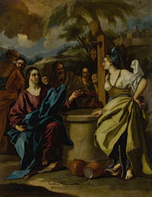 Francesco de Mura - Christ and the Samaritan Woman at the Well