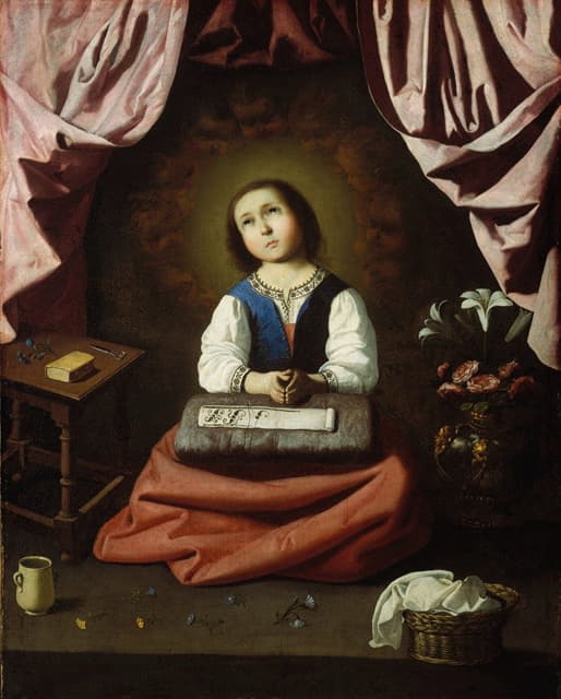Francisco de Zurbarán - The Young Virgin