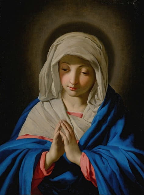 Giovanni Battista Salvi da Sassoferrato - The Madonna in prayer