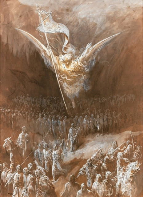 Gustave Doré - The way to Jerusalem