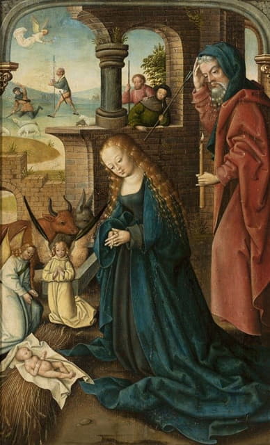 Jan Baegert - Adoration of the Child