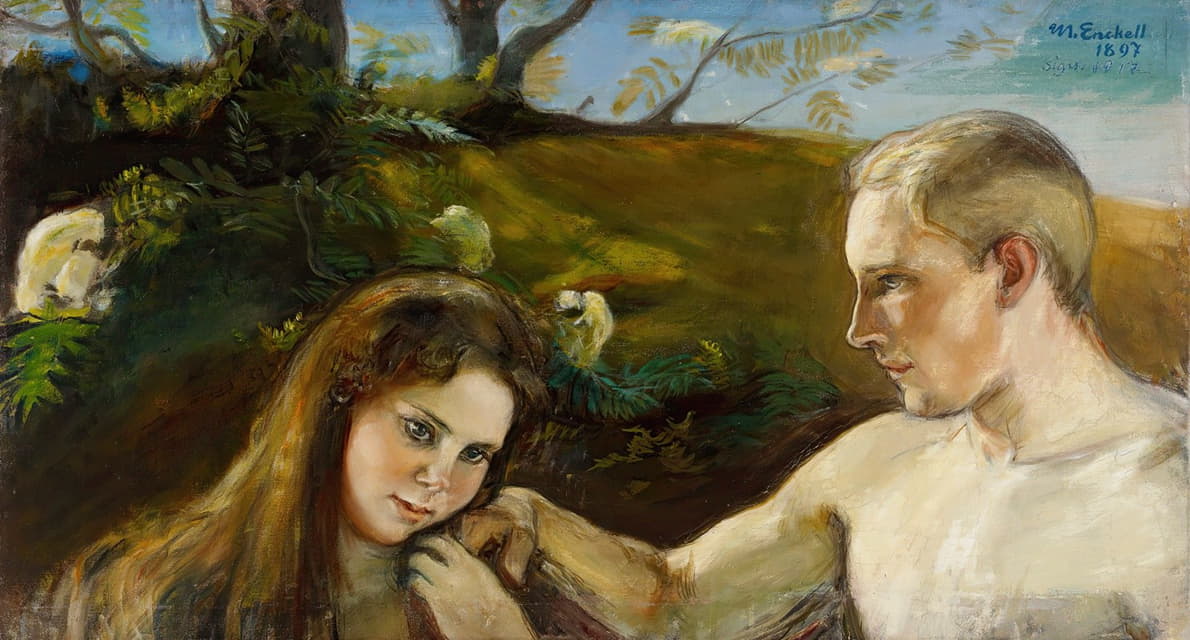 Magnus Enckell - Adam and Eve