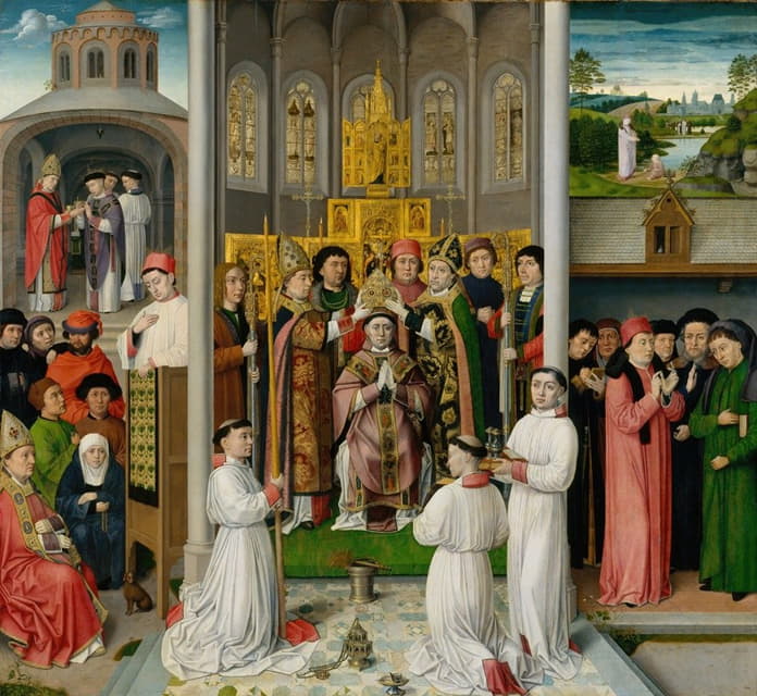 Master of Saint Augustine - Scenes from the Life of Saint Augustine of Hippo