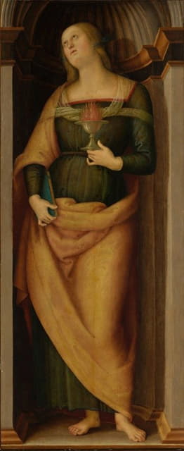 Pietro Perugino - Saint Lucy