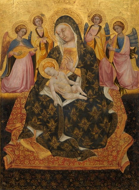 Pietro di Domenico da Montepulciano - Madonna and Child with Angels
