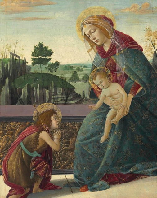圣母子与年轻的施洗者圣约翰