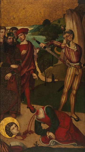 普雷内斯特的圣阿加皮托斯被斩首