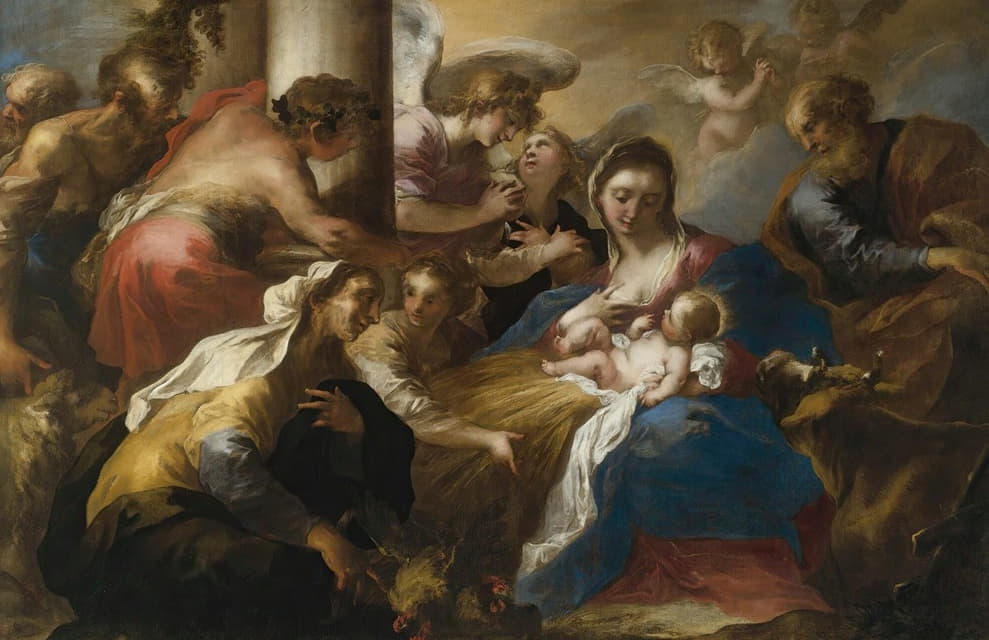 Valerio Castello - Adoration Of The Shepherds