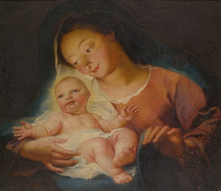 Antoine Coypel - Madonna And Child