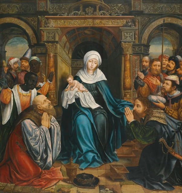 Antwerp Follower of Quentin Massys - The Adoration Of The Magi