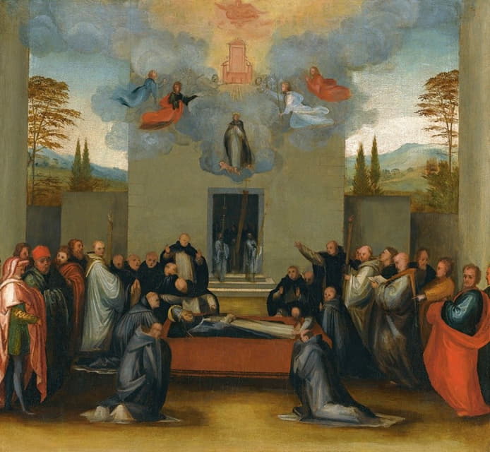 Fra Bartolomeo - The Lying In State And Ascension Of Saint Anthonius