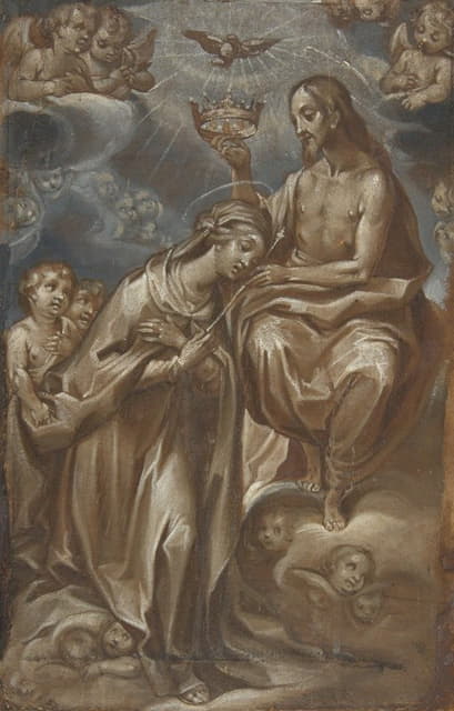 Francesco Vanni - The Coronation of the Virgin