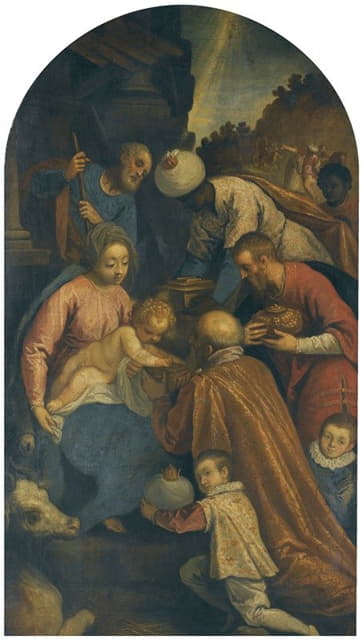 Jacopo Palma il Giovane - Adoration Of The Magi