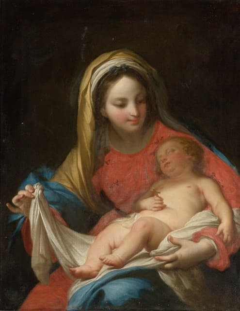 Pietro Antonio de' Pietri - Madonna And Child