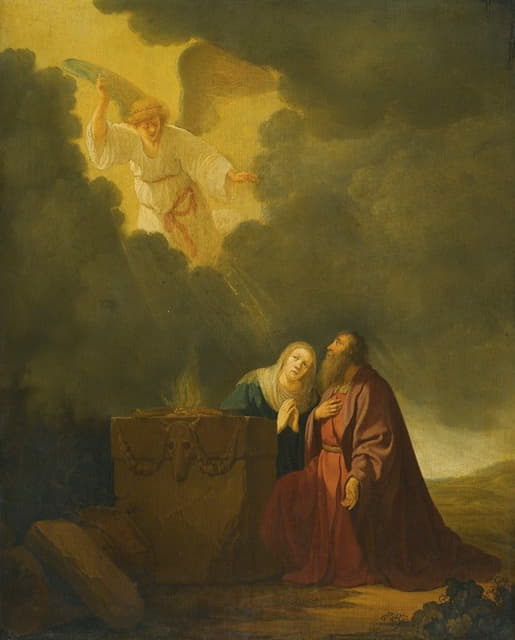 Willem de Poorter - The Sacrifice Of Manoah