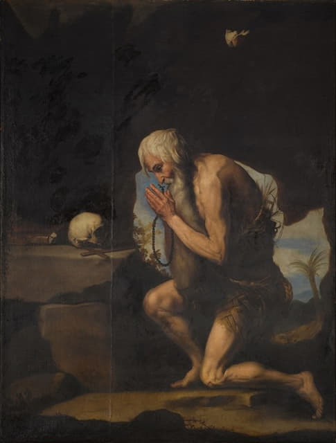 Follower of Jusepe de Ribera - Saint Paul the Hermit