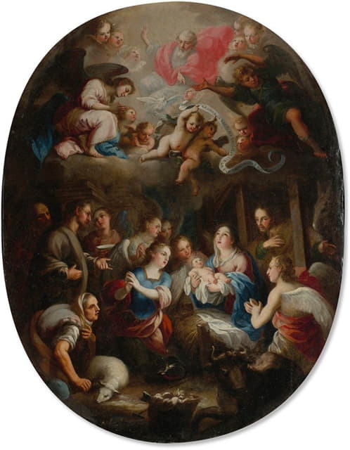 Juan Francisco de Aguilera - Adoration of the Shepherds