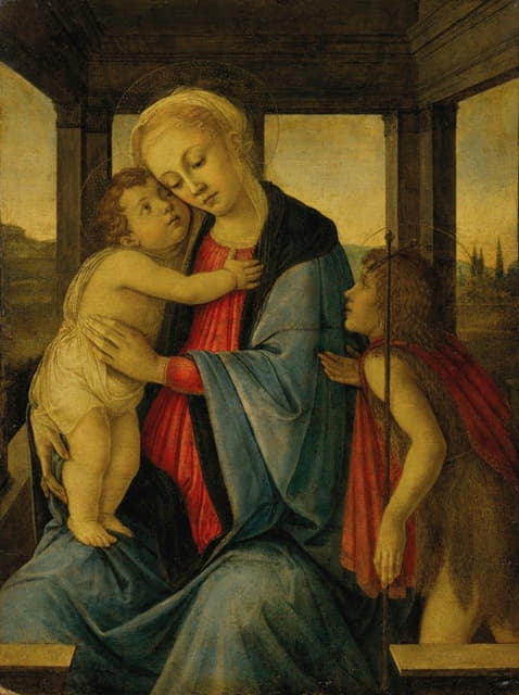 圣母玛利亚与婴儿圣约翰浸信会
