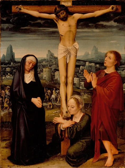 Adriaen Isenbrant - The Crucifixion
