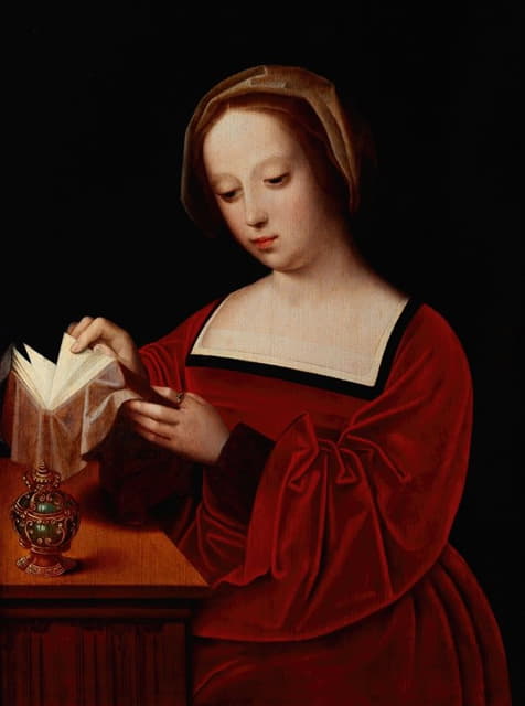 After Adriaen Isenbrant - Saint Mary Magdalene Reading a Book