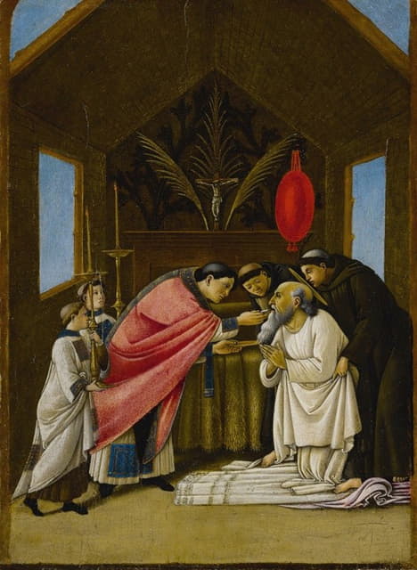 Workshop of Sandro Botticelli - The Last Communion of Saint Jerome