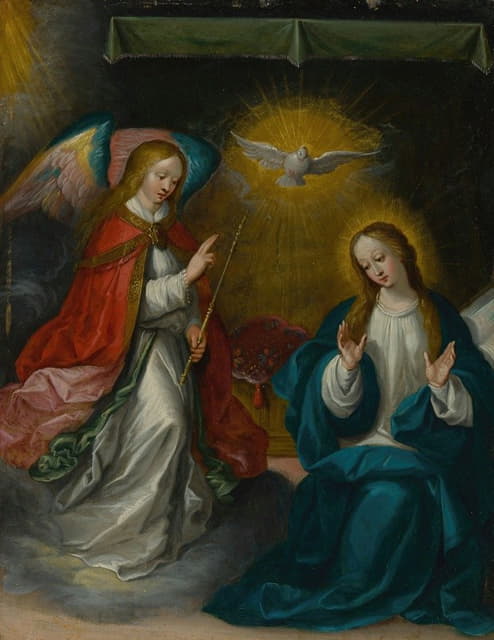 Frans Francken the Younger - The Annunciation