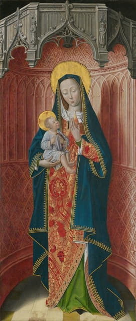 French School - Virgin and Child