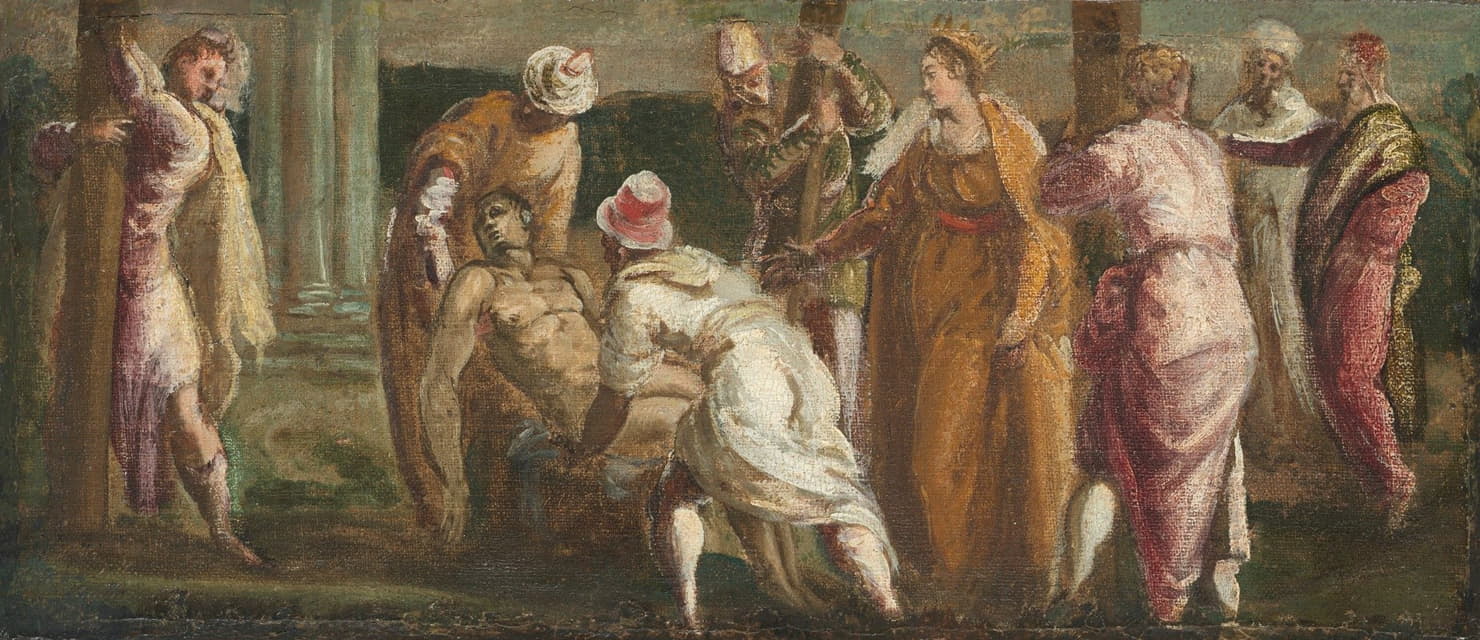 Jacopo Tintoretto - Saint Helen Testing the True Cross