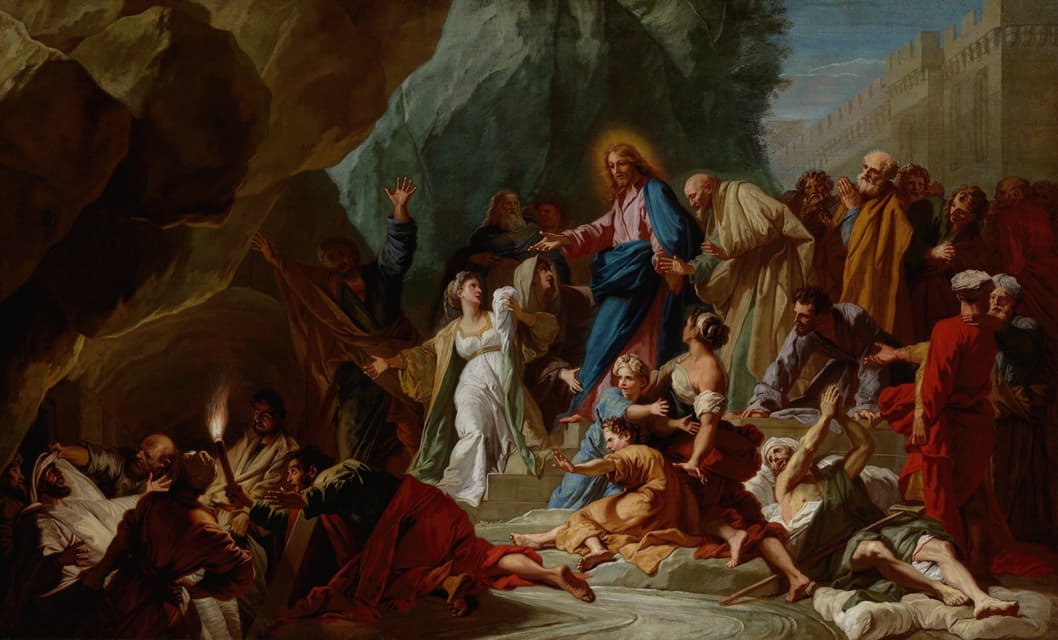 Jean Jouvenet - The Raising of Lazarus