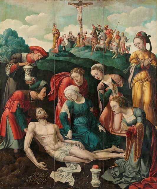 Cornelis Cornelisz II Buys - The Lamentation of Christ