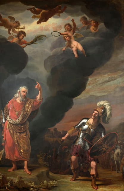 Ferdinand Bol - The Captain of God’s Army Appearing to Joshua