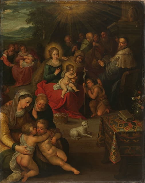 Frans Francken the Younger - The Holy Kinship