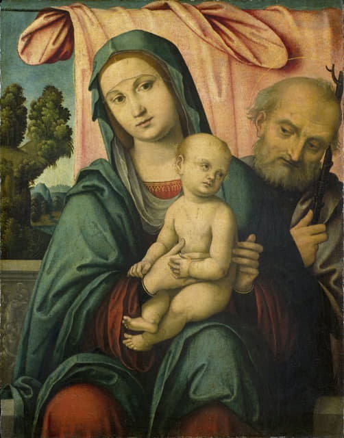 Lorenzo Costa - The Holy Family