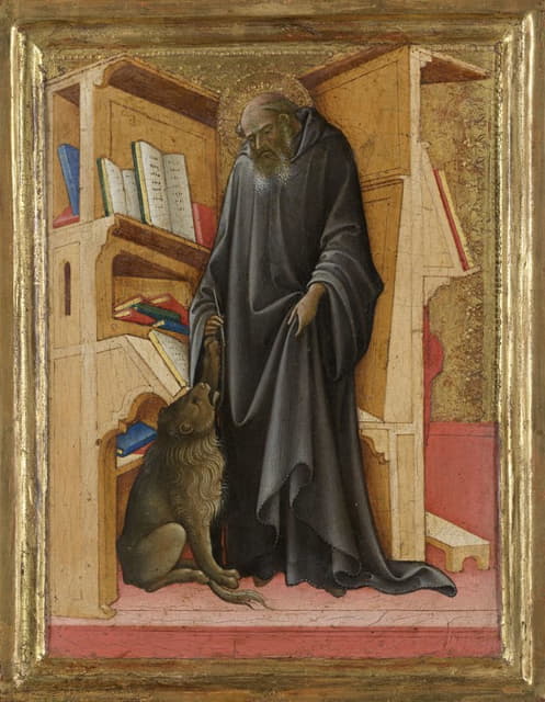 Lorenzo Monaco - Saint Jerome in his Study