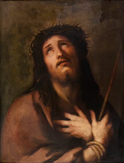 头戴荆冠的耶稣画像