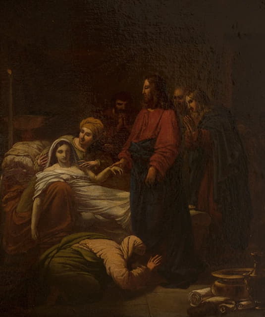 Pierre Claude François Delorme - Jésus ressuscitant la fille de Jaïre