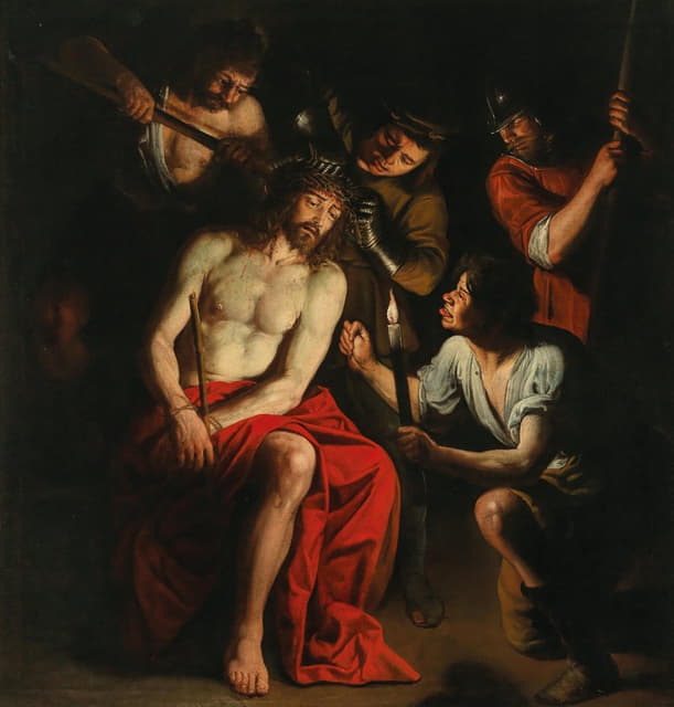 Domenico Fiasella - The Mocking of Christ