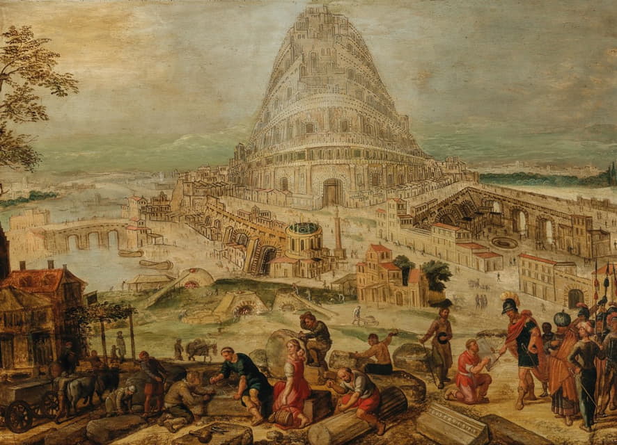 Hendrick Van Cleve Iii - The Tower of Babel