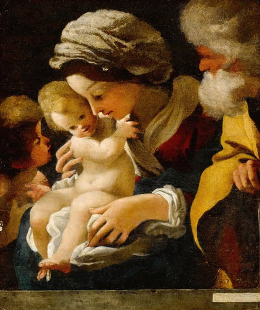 Bartolomeo Schedoni - The Holy Family with Saint John the Baptist