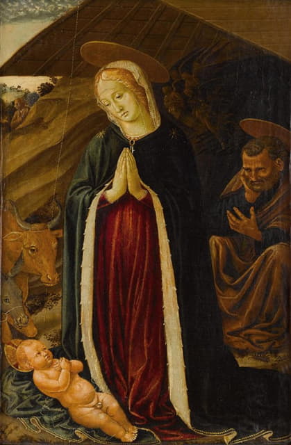 Benozzo Gozzoli - The Adoration of the Christ Child