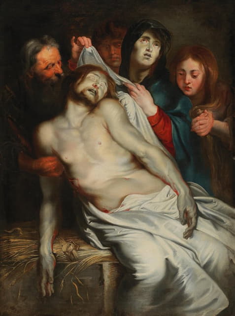 Circle of Peter Paul Rubens - The Lamentation of Christ