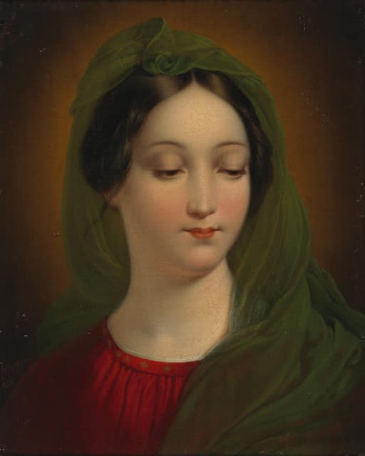 Mihael Stroj - Portrait of the Madonna