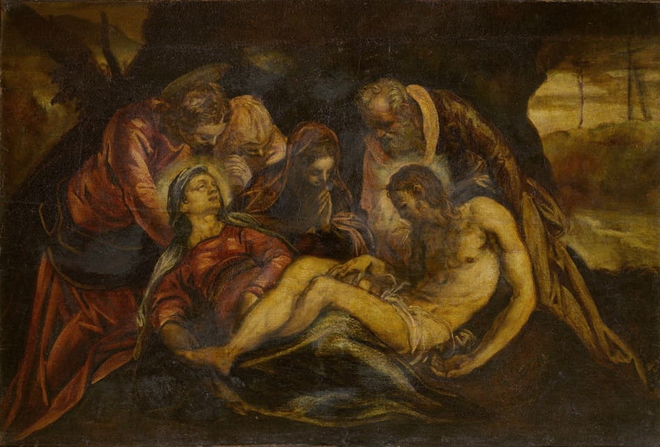 Jacopo Tintoretto - Lamentation over the Dead Christ