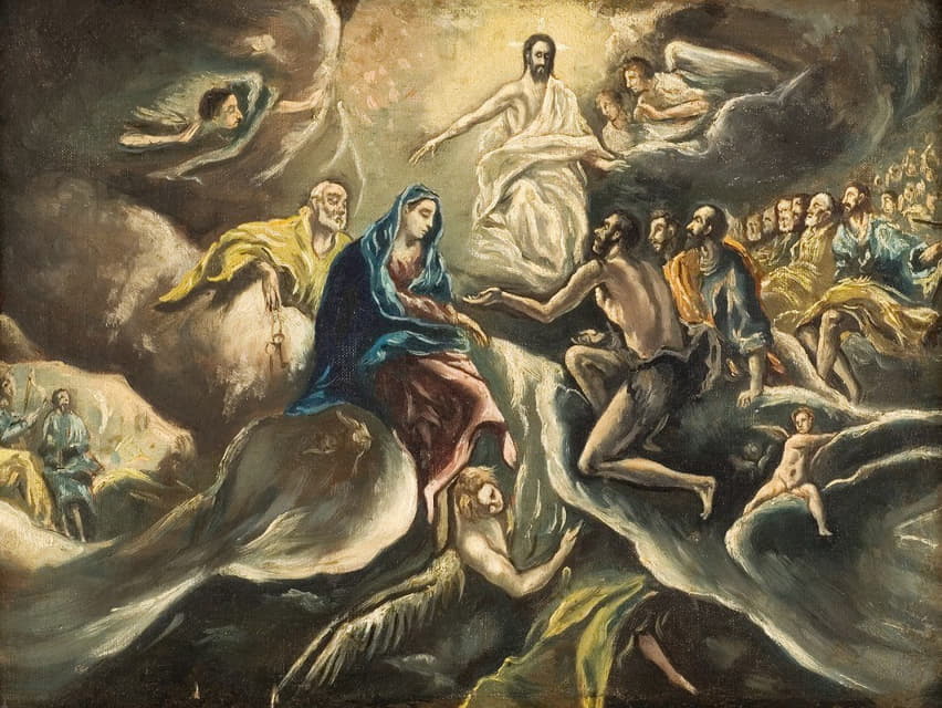 El Greco (Domenikos Theotokopoulos) - Count Orgaz’ funeral