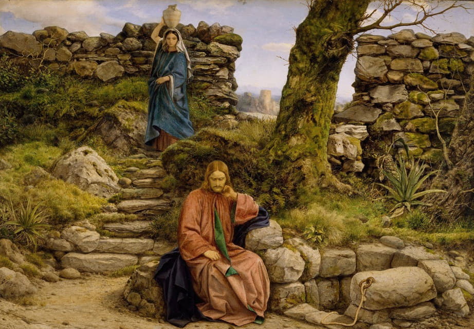 William Dyce - The Woman Of Samaria