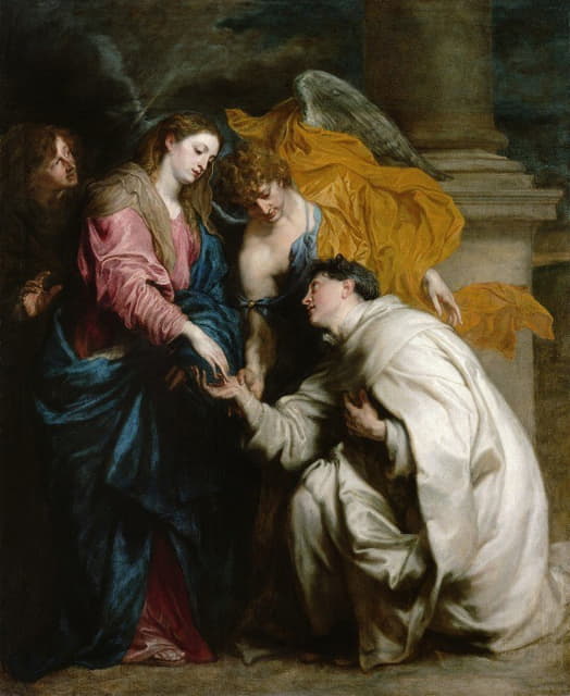 Anthony van Dyck - The Vision of the Blessed Hermann Joseph